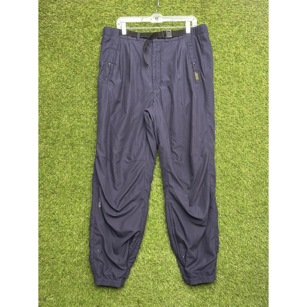 Sun Mountain Rain Pants Mens XL Blue Gore-Tex Waterproof Windproof Golf 42x32
